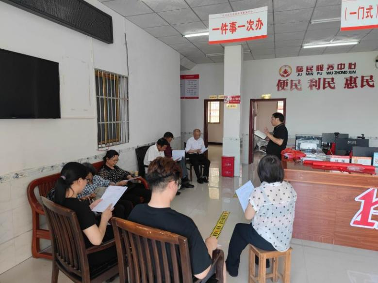 长寿镇东北街社区： “党建+消防” 筑牢消防安全防线