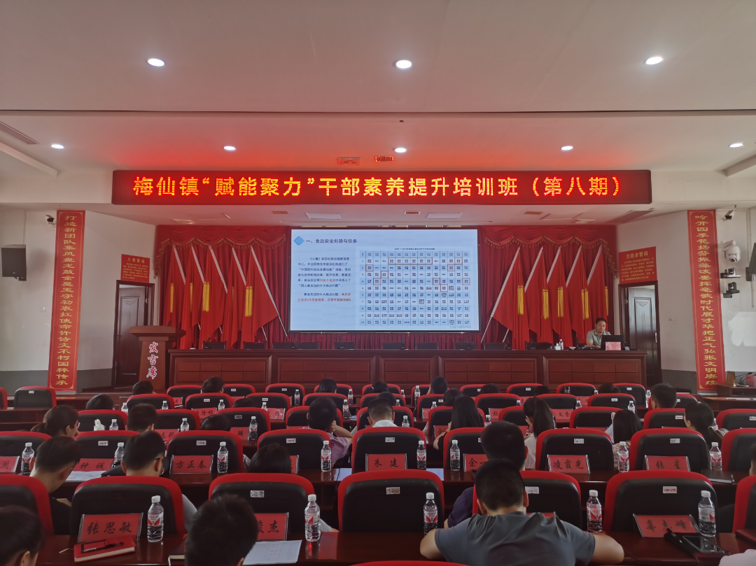 以学促干 砺行致远——梅仙镇开展“赋能聚力”干部素养提升活动第八期培训