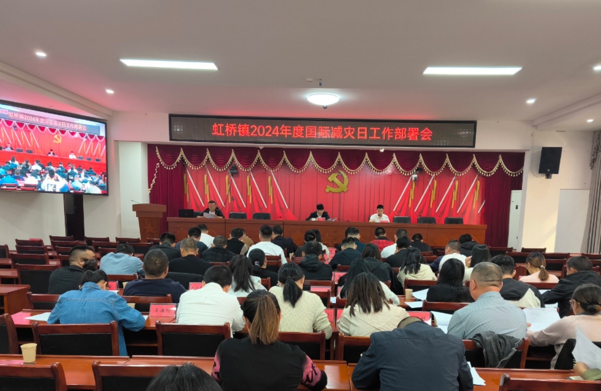 【守护安全，共筑防线】 虹桥镇开展防灾减灾宣传活动