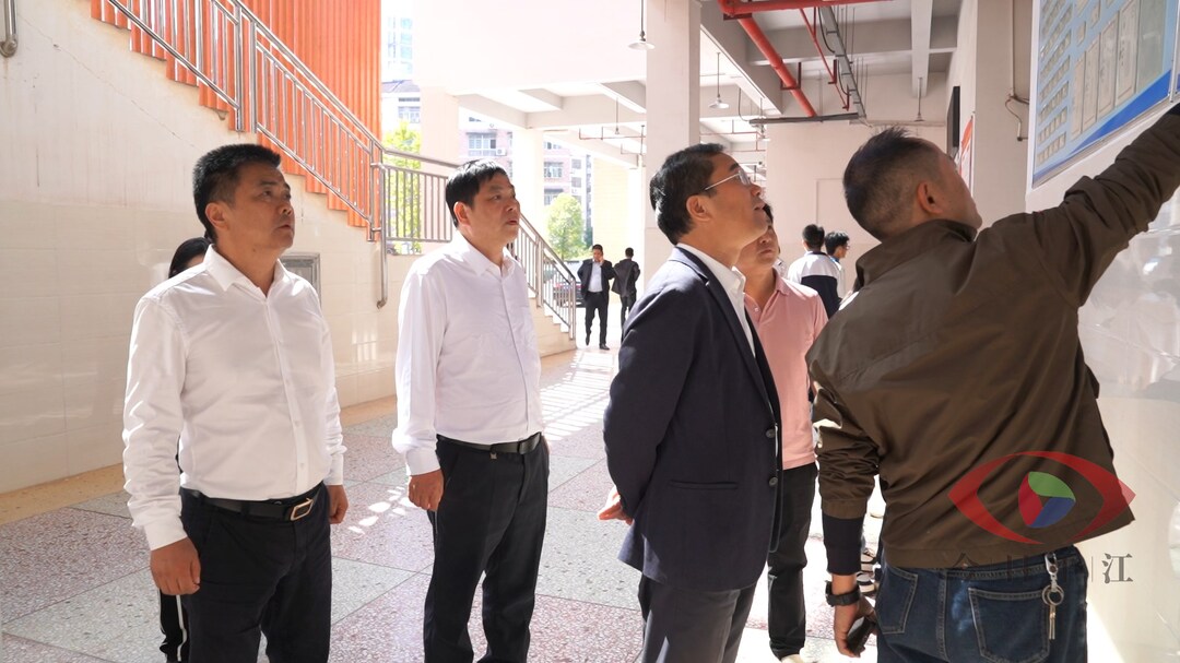 李劲松来我县开展常态化包保中小学“校园餐”工作