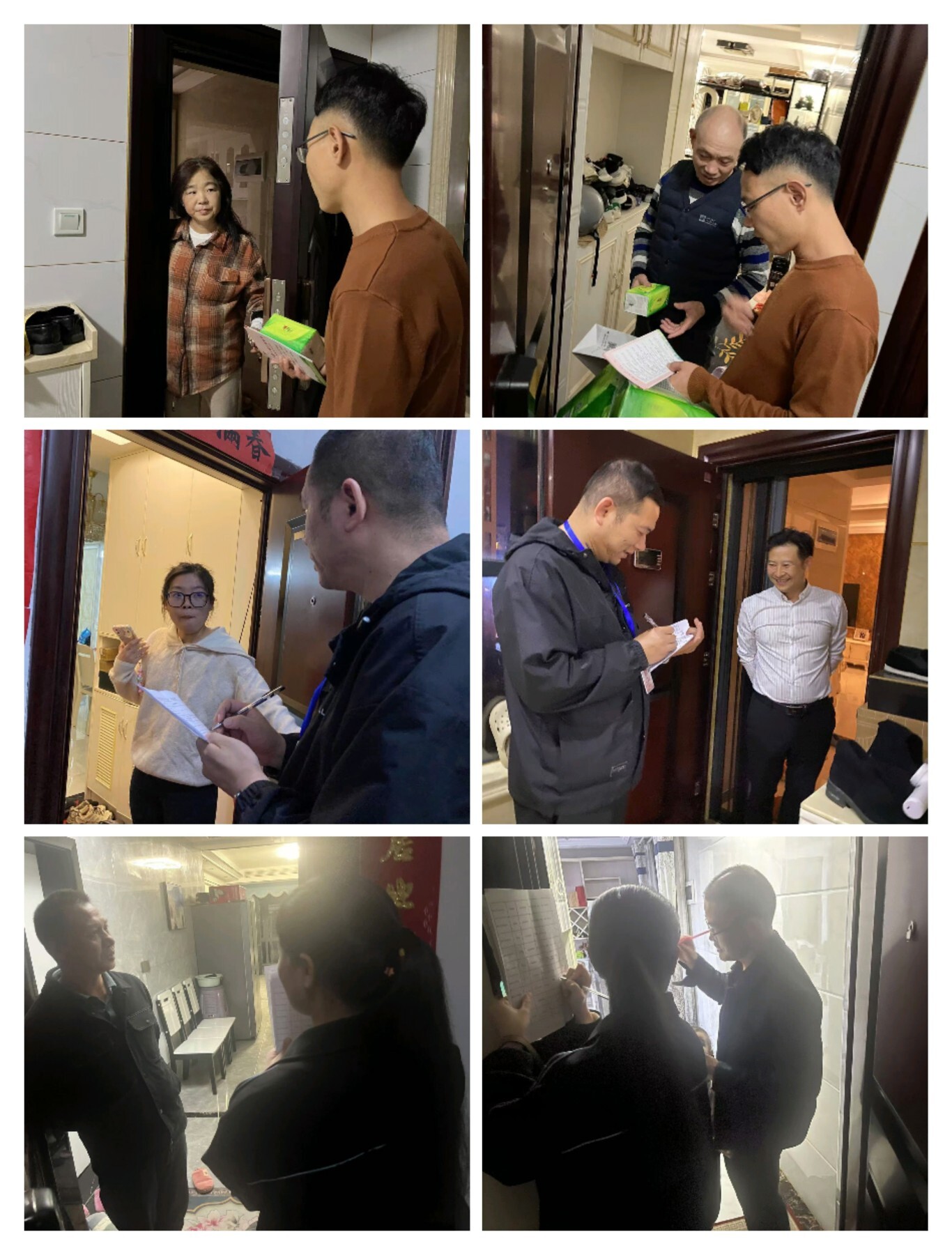 迈入门槛，走进心坎——天岳街道全面推进“文明来敲门”入户走访行动