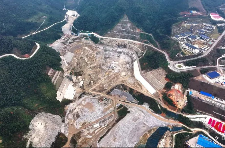“蓄”能山水间，平江抽水蓄能电站建设“火热”！