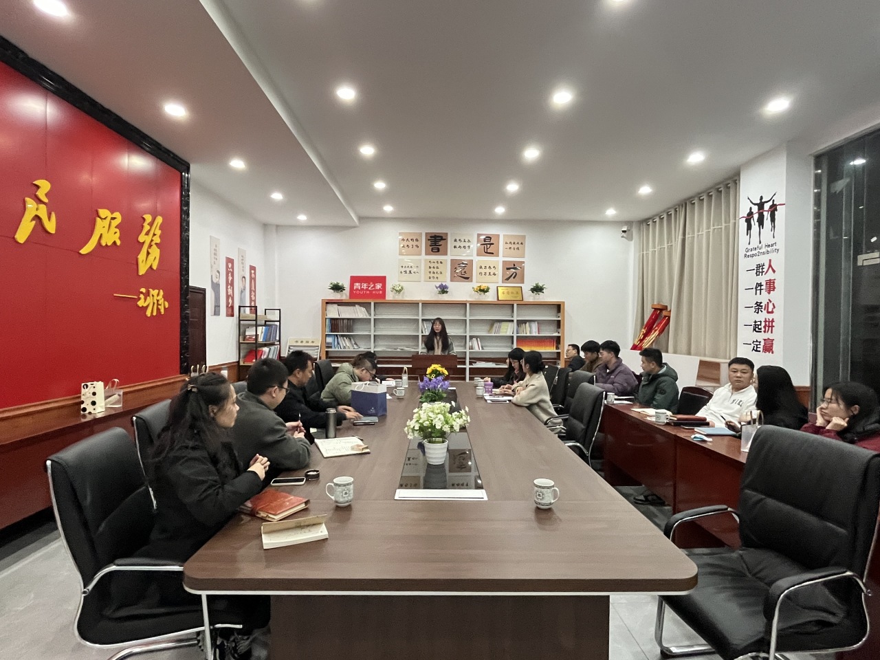 福寿山镇：开展“书香润青春 奋进启新程”主题学习活动