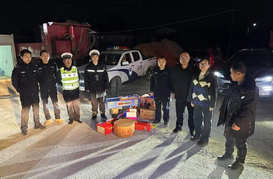 安定镇：亮剑！严打烟花爆竹非法运输