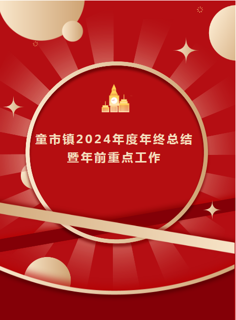 风雨同舟铸党魂，激流勇进谱华章——童市镇2024年度年终总结暨年前重点工作部署会