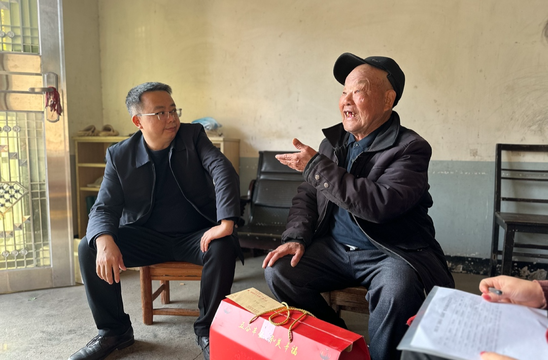 岁寒送暖，情满新春|三阳乡开展走访慰问活动