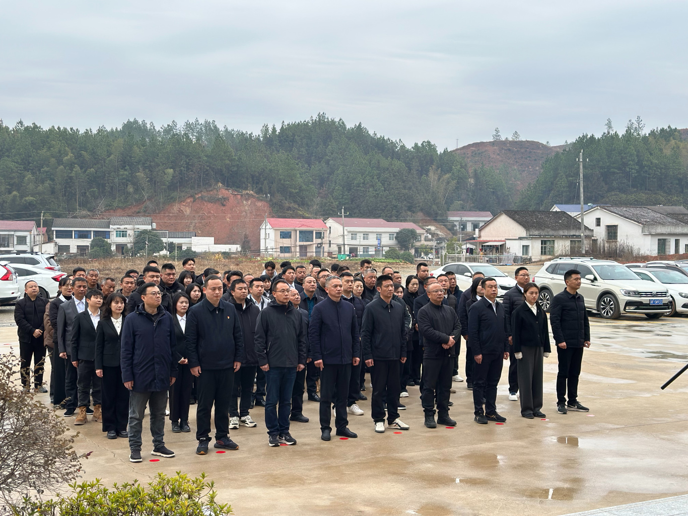 新年新气象 奋进新征程 ——三阳乡举行2025年新春升旗仪式