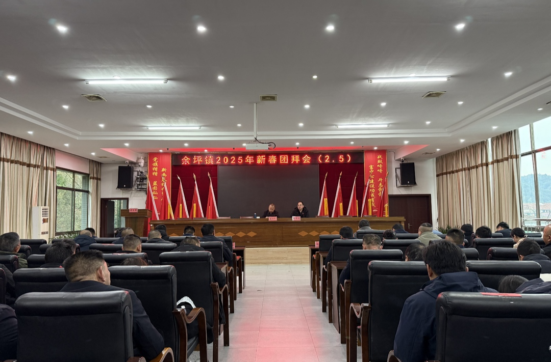 凝聚奋进力量 开启崭新征程——余坪镇召开新春团拜会