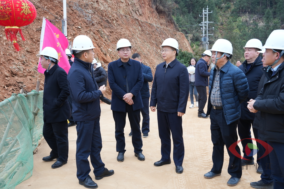 陈阁辉一行到我县督导农业、水利重点工作