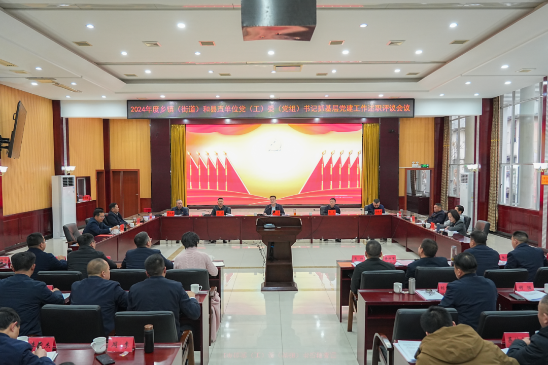 李勇主持召开2024年度党（工）委（党组）书记抓基层党建工作述职评议会议