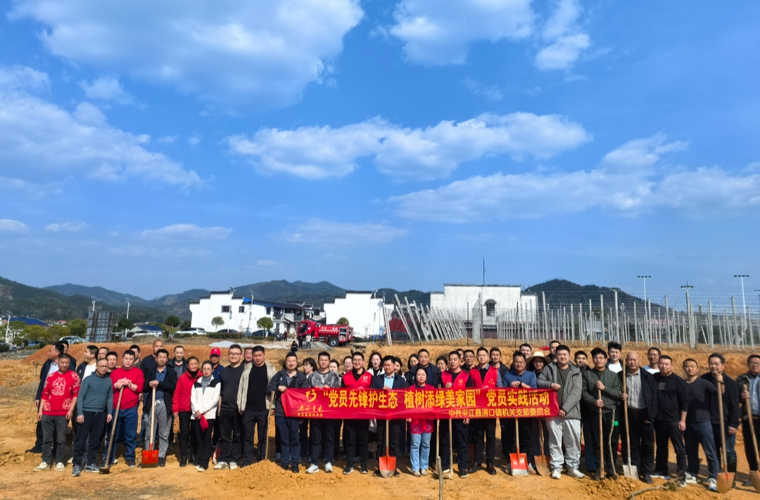为生态添新绿，为发展增底色——浯口镇系列植树活动