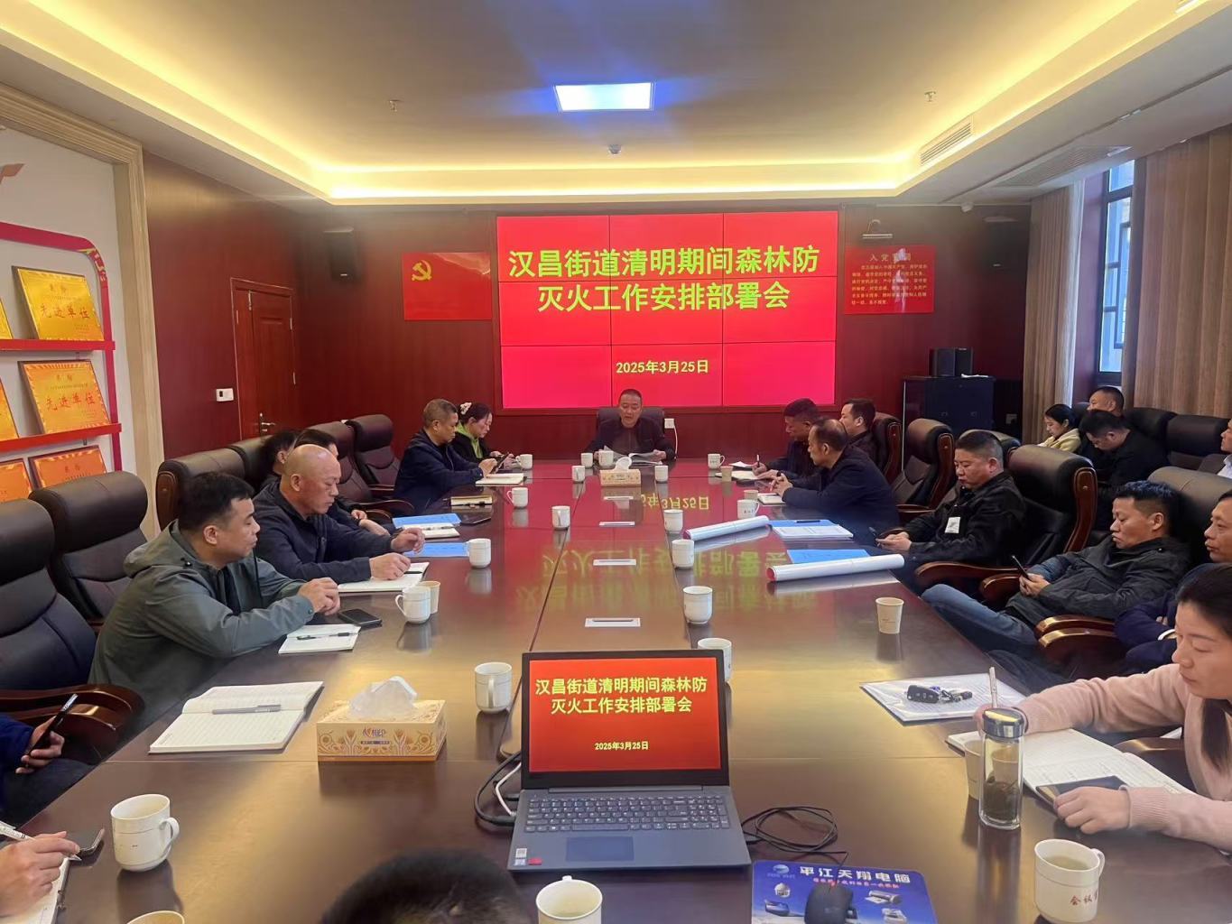 汉昌街道：多措并举织密防火网 平安清明共守护绿色家园