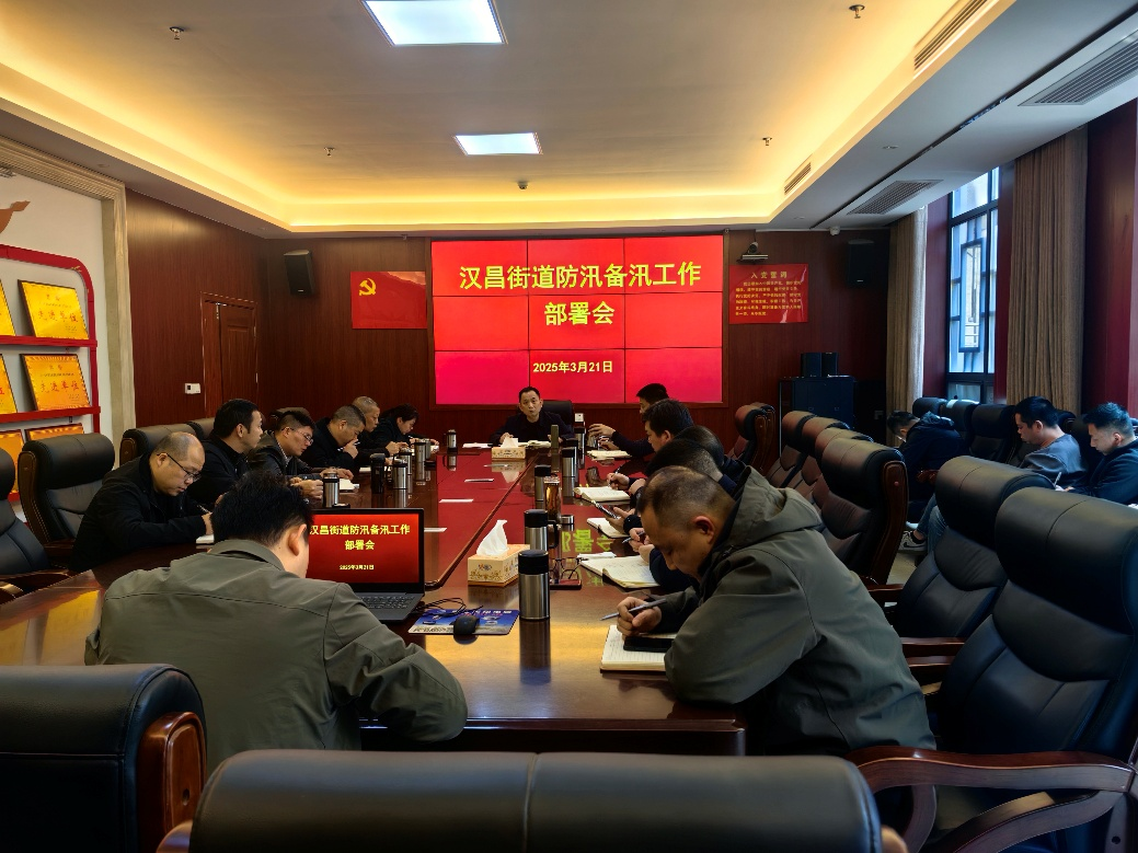 防汛备汛进行时：汉昌街道“四项实策”全链攻坚筑防线