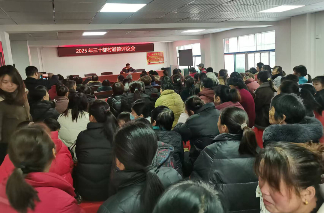 评议身边事，引领文明风——龙门镇举行道德评议会