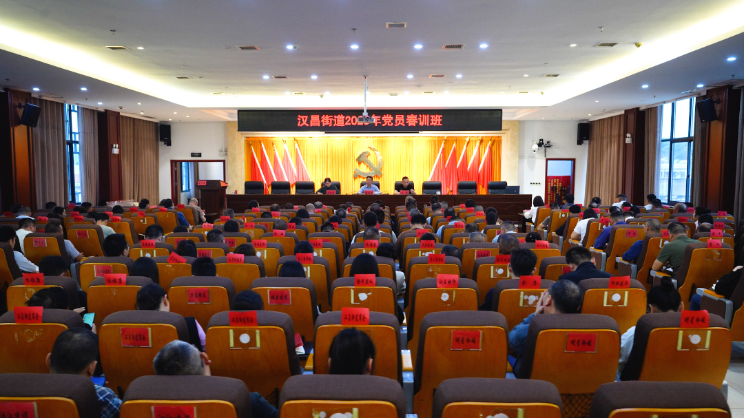 春训赋能铸强兵，踏浪争先绘锦章——汉昌街道组织开展2025年度党员春训班