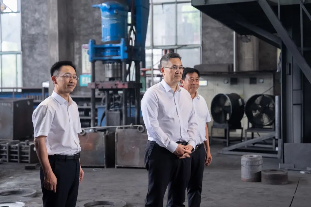 省商务厅调研组到我县调研外贸工作