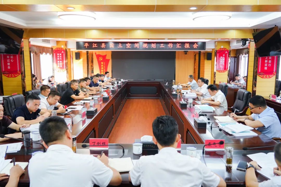 刘正仁听取全县国土空间规划工作汇报