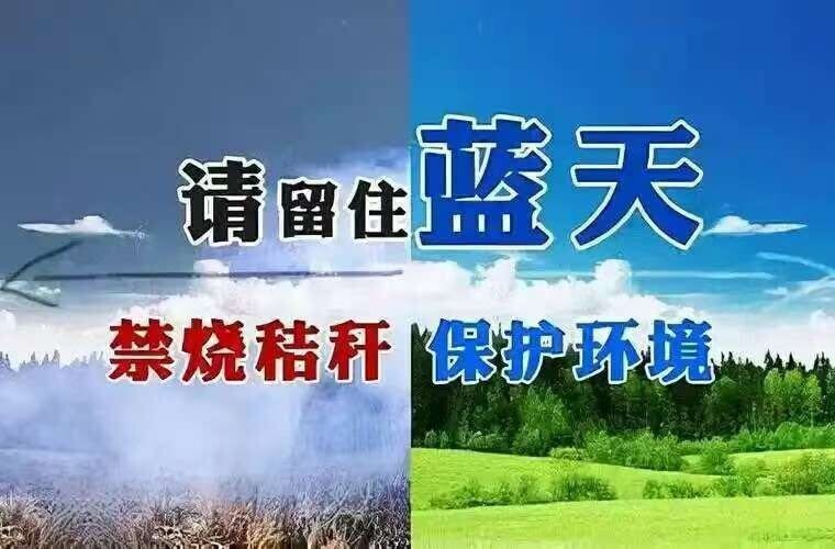 虹桥镇：秸秆禁烧倡议书