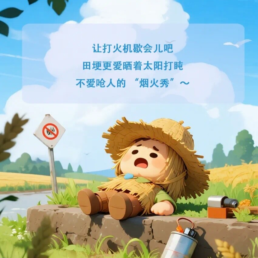 守护天岳清新气，共筑无火好家园——天岳街道秸秆禁烧倡议书