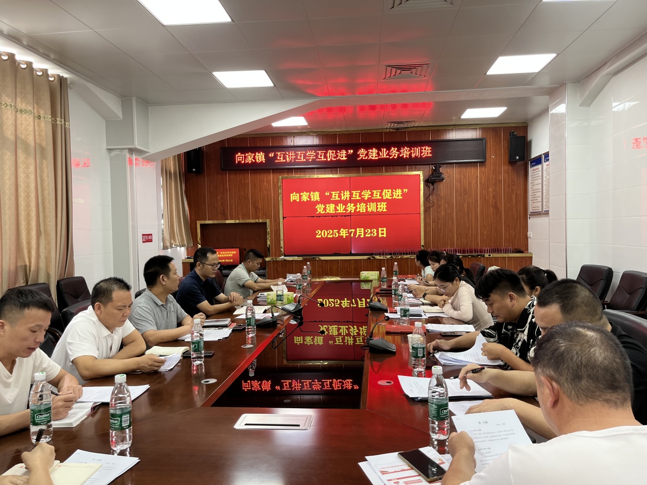 互讲互学强根基，互促共进提效能 ——向家镇创新形式举办基层党务专题培训会