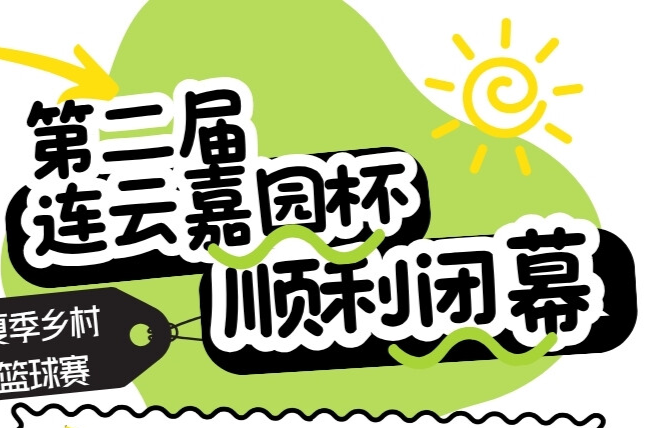 加义镇2025年第二届“连云嘉园杯”夏季乡村篮球赛顺利闭幕！