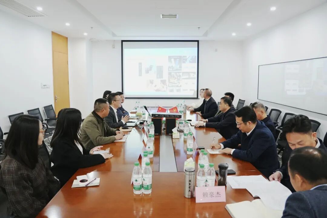 刘正仁带队赴元创时代科技有限公司长沙分公司考察