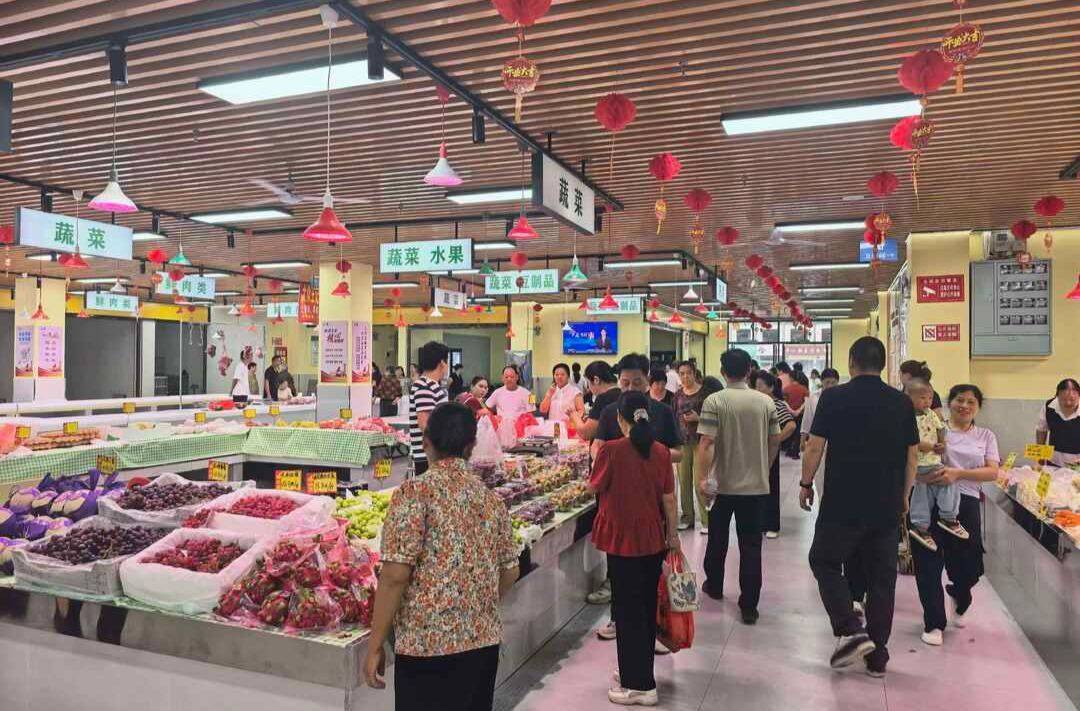 平江大众片区新增星级农贸市场