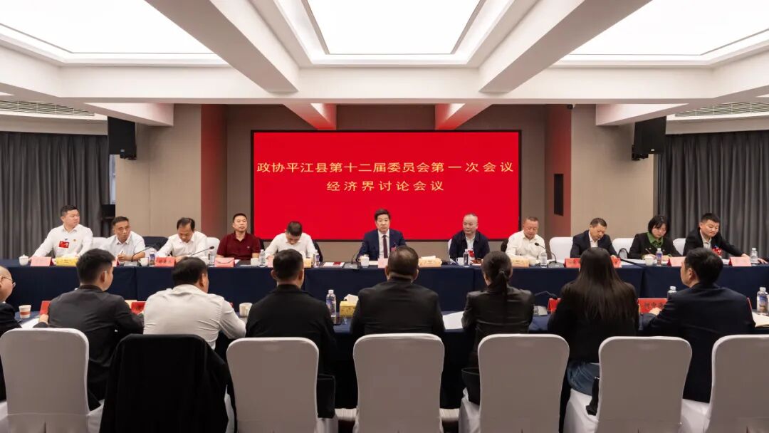 县政协十二届一次会议举行分组、联组讨论